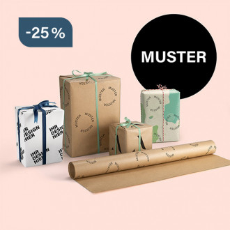 Muster Geschenkpapier individuell