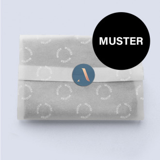 Muster Seidenpapier mit Zusatzfarbe Weiß individuell