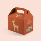 Giebelbox mit Weihnachtsdesign