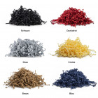 Verschiedene Farben bei Papierwolle